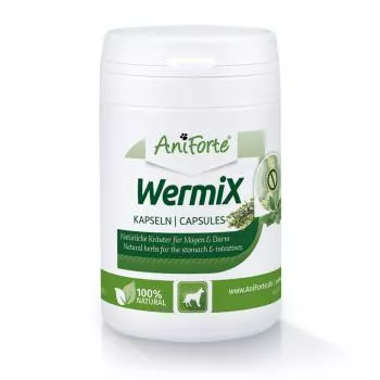 WermiX Kapseln - natürliche Kräuter unterstützend nach Wurmbefall